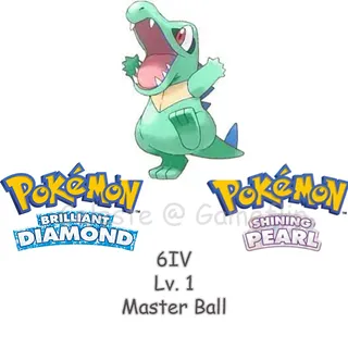 BDSP 6IV Shiny Totodile