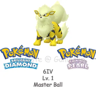 BDSP 6IV Shiny Growlithe