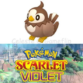 Scarlet Violet Shiny 6IV Starly
