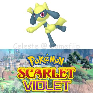 Scarlet Violet Shiny 6IV Riolu