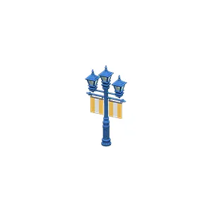 Furniture | 40 x Blue Street Lamp Banners