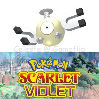 Scarlet Violet Shiny 6IV Magnemite