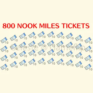 Nook Miles Tickets | 800x NMT