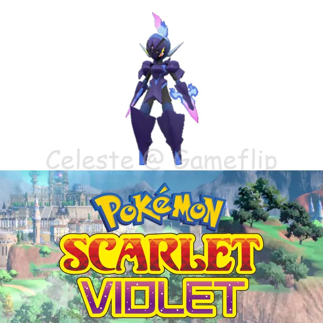 Scarlet Violet Ceruledge Shiny 6IV EV trained - Game Items - Gameflip