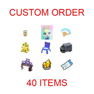 Custom order any 40 items including 2.0