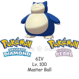 BDSP 6IV Shiny Snorlax