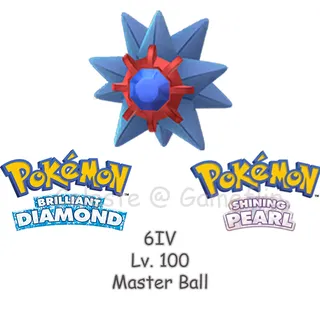 BDSP 6IV Shiny Starmie