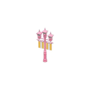 Furniture | 40 x Pink Street Lamp Banners