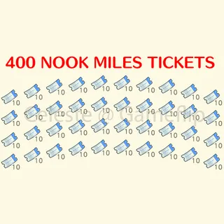 Nook Miles Tickets | 400x NMT