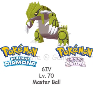 BDSP 6IV Shiny Groudon