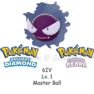 BDSP 6IV Shiny Gastly