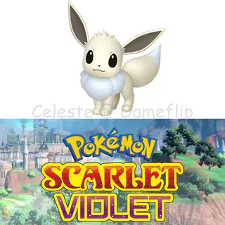 Scarlet Violet Shiny 6IV Eevee