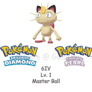 BDSP 6IV Shiny Meowth