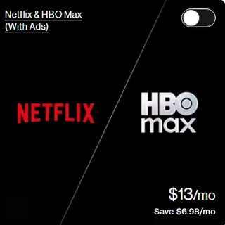 NETFLIX + HBO PREMIUM