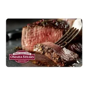 $100.00 Omaha Steaks