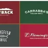 $50.00 Outback Steakhouse