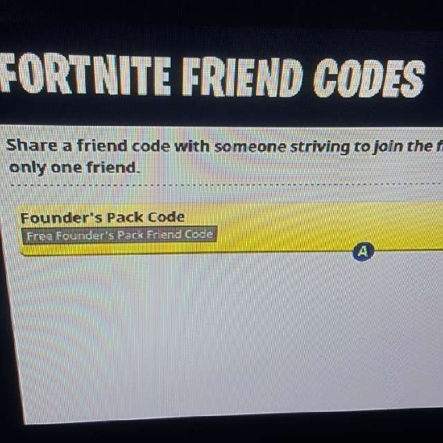 Fortnite Save The World Founders Pack Friend Code ... - 640 x 640 jpeg 148kB