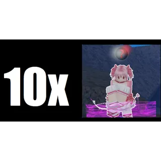 10 madoka sets with hearts