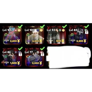 Anime Defenders 6 unit bundle