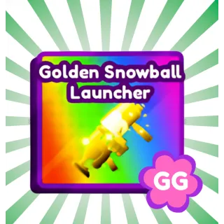 Golden Snowball launcher - Baddies