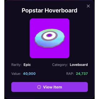 Popstar hoverboard - baddies