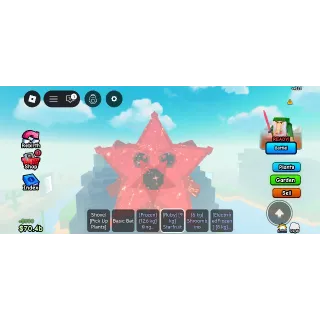 Huge Ruby Starfruit | 9kg | Plants vs Brainrots 