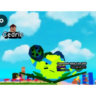 Huge Diamond - Neon Commando Apple | 9.2m dps | Plants bs Brainrots