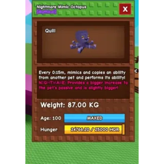 Titanic Mimic Octopus | 87kg