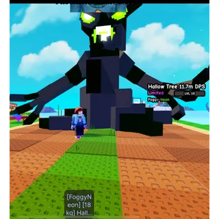 Huge foggy-neon Hallow tree | 11.7m dps | Plants vs Brainrots 