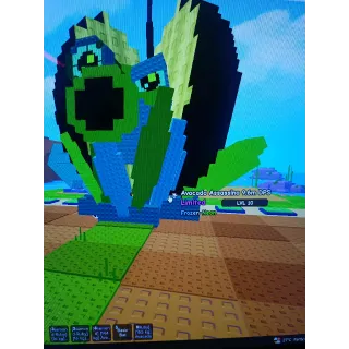 Huge Frozen-Neon Avocado Assassino | 9.6m dps | Plants vs Brainrots 