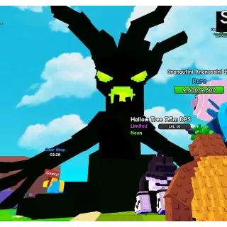 Huge Neon Hollow Tree | 7m ~ 8m dps | Plants vs Brainrots 