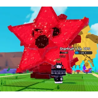 Huge Ruby starfruit | 12.2kg | Plants vs Brainrots 