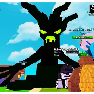 Huge Neon Hollow Tree | 7m ~ 8m dps | Plants vs Brainrots 