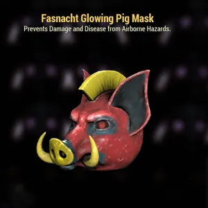 Fasnacht Glowing Pig