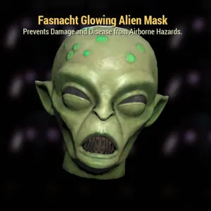 Fasnacht Glowing Alien