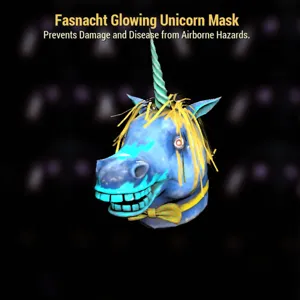 Fasnacht Glowing Unicorn