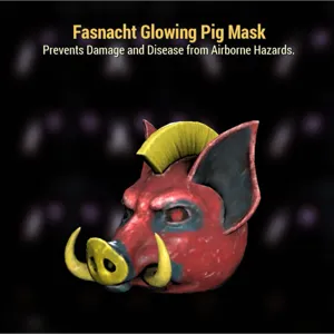 Fasnacht Glowing Pig