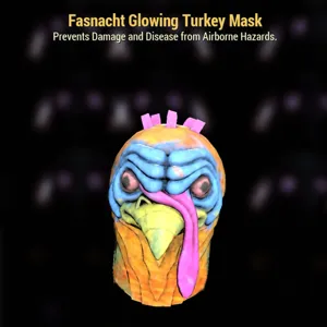 Fasnacht Glowing Turkey