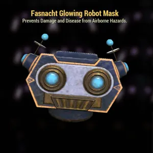 Fasnacht Glowing Robot