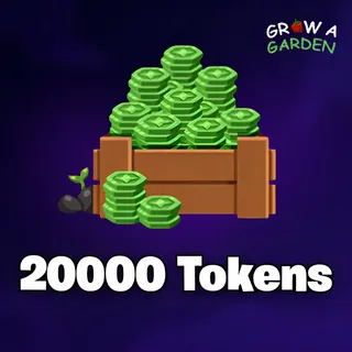 20000 TRADE TOKENS 20K | GROW A GARDEN