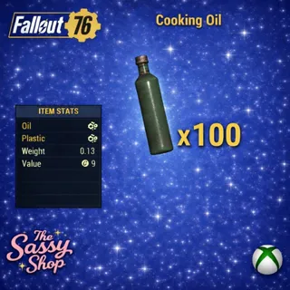 Cooking oil X 100