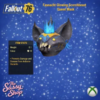 Apparel - Fasnacht Glowing Scorchbeast Queen Mask