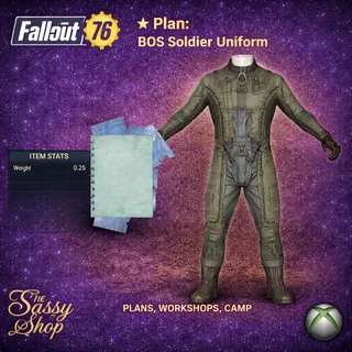 Plan: BoS soldier uniform