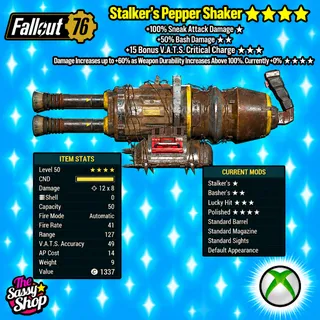Stalker's Pepper Shaker 4 Star