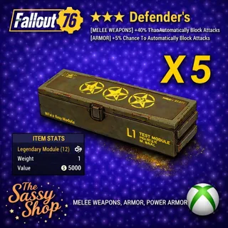 3 Star Defender's Mod X 5