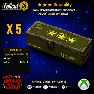 3 Star Durability Mod X 5