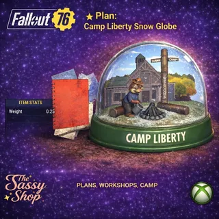 Plan: Camp Liberty Snow Globe