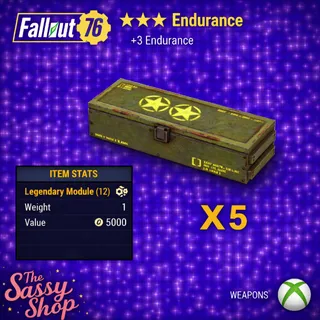 3 Star Endurance Mods X 5