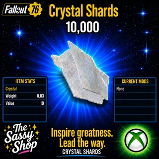 Crystal Shards Scrap X 10,000