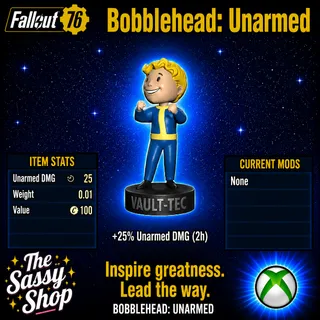 Bobblehead: Unarmed X 25